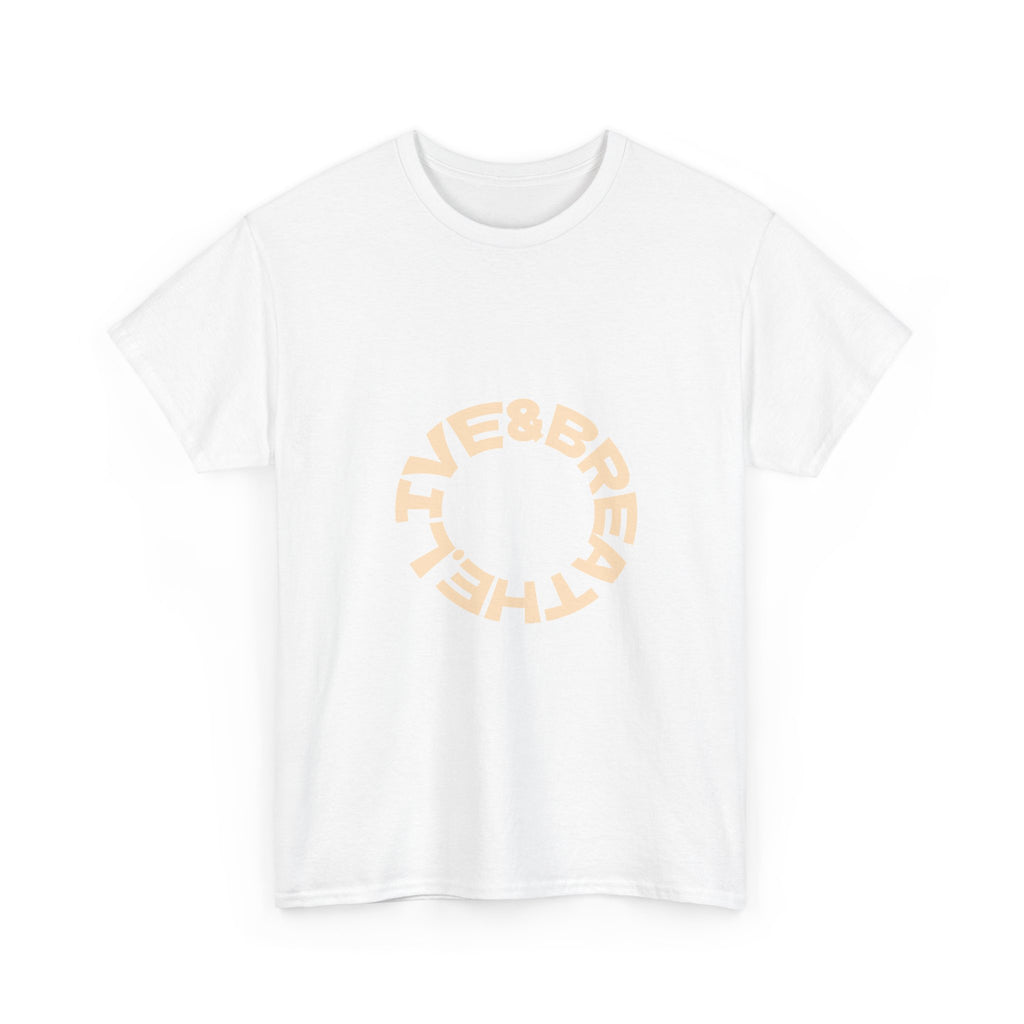 Comfortable Fashion Unisex Tee - Live & Breathe