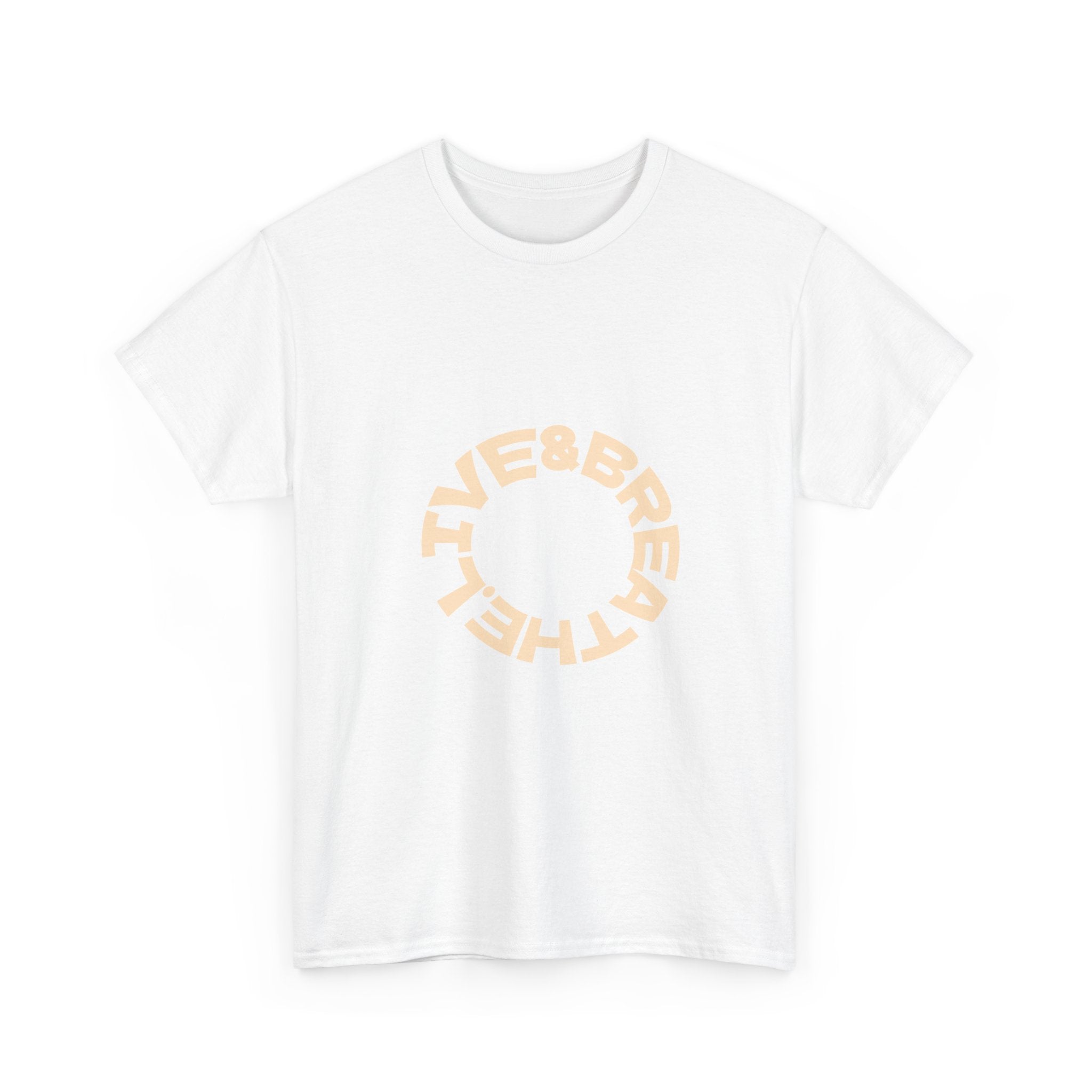 Comfortable Fashion Unisex Tee - Live & Breathe